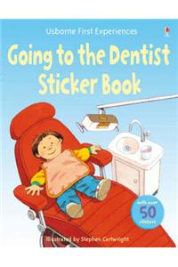 Usborne First Experiences Going to the Dentist Sticker Book
