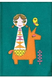 Happy Trails Felt Doll Journal