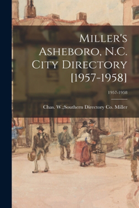 Miller's Asheboro, N.C. City Directory [1957-1958]; 1957-1958