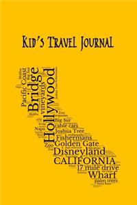 Kid's Travel Journal