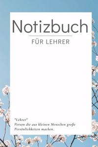 Notizbuch für Lehrer