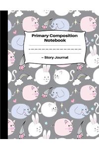 Primary Composition Notebook Story Journal