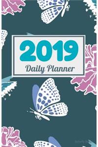 2019 Daily Planner Butterfly Design