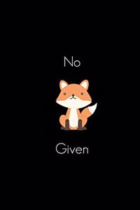 No 'fox' Given