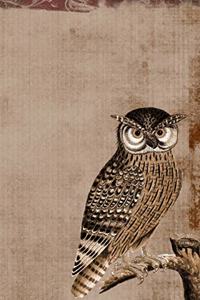 Vintage Owl Journal