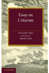 Essay on Criticism