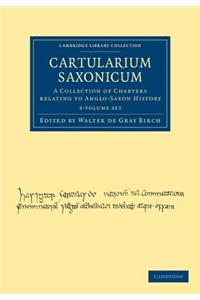 Cartularium Saxonicum 3 Volume Set