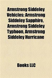 Armstrong Siddeley Vehicles