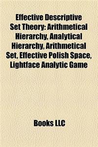 Effective Descriptive Set Theory