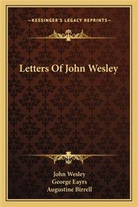 Letters of John Wesley