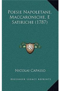 Poesie Napoletane, Maccaroniche, E Satiriche (1787)