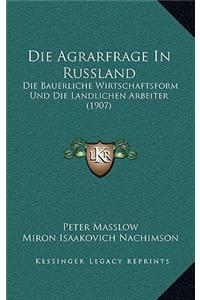 Die Agrarfrage In Russland