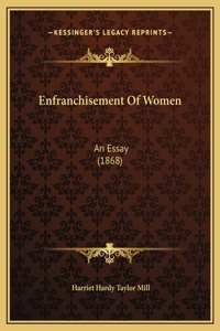 Enfranchisement Of Women