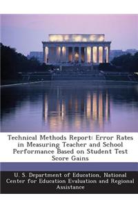 Technical Methods Report