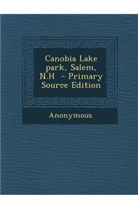 Canobia Lake Park, Salem, N.H