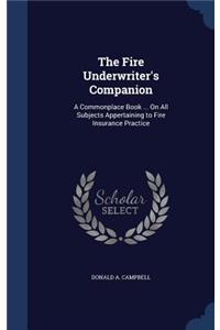 Fire Underwriter's Companion