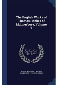 English Works of Thomas Hobbes of Malmesbury, Volume 7