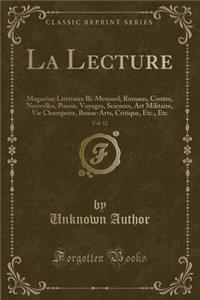 La Lecture, Vol. 12