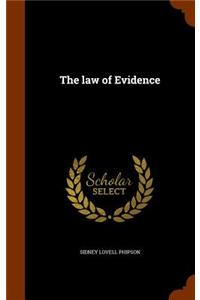 The law of Evidence