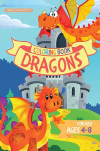 Dragons Coloring Book for Kids