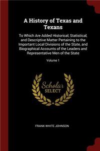 A History of Texas and Texans