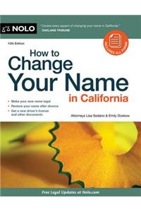 How to Change Your Name in California