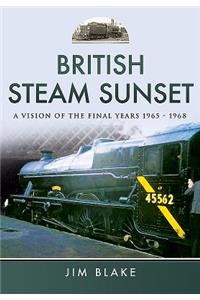 British Steam Sunset