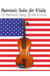 Patriotic Solos for Viola