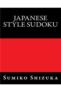 Japanese Style Sudoku