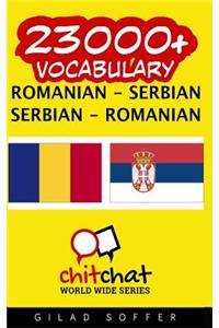 23000+ Romanian - Serbian Serbian - Romanian Vocabulary