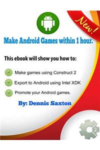 Make Android games within 1 hour.