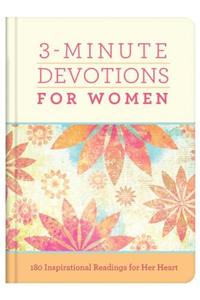 3-Minute Devotions for Women