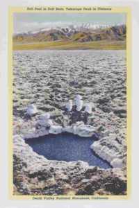 Vintage Journal Salt Pool, Death Valley