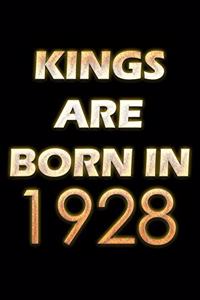 Kings Are Born In 1928 Notebook