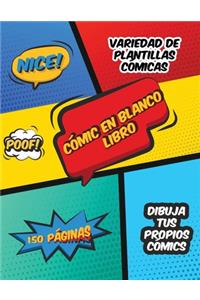 Cómic en blanco Libro