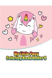 my little pony coloring book under