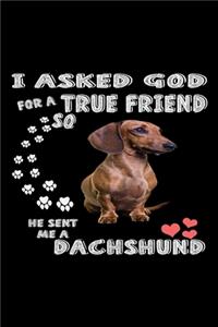 Cute Dachshund notebook for Dog Lovers and Dachshund Mom