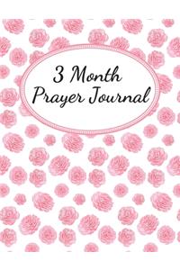 3 Month Prayer Journal
