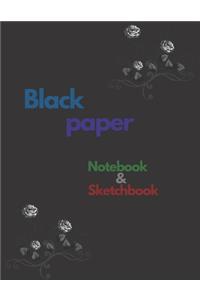 Black paper Notebook & Sketchbook