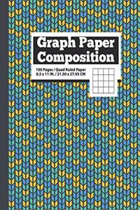 Graph Paper Composition Notebook