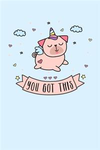 Unipug Pug Unicorn Journal
