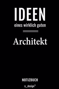 Notizbuch für Architekten / Architekt / Architektin