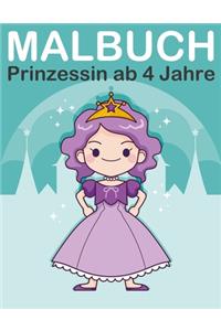 Malbuch Prinzessin ab 4 Jahre