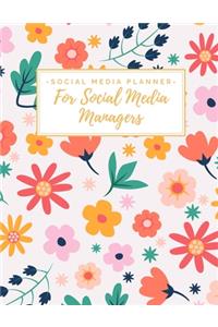 Social Media Planner for Social Media Managers