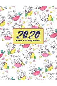 2020 Planner Weekly & Monthly 8.5x11 Inch