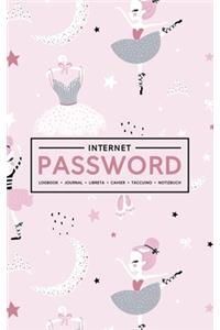 Internet Password Logbook - Journal - Libreta - Cahier - Taccuino - Notizbuch