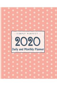 2020 Monthly and Daily Planner