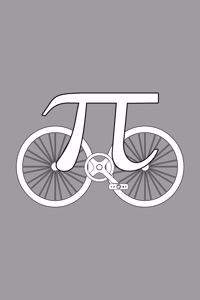 Fun Math Picycle Bicycle Pi Bike Pun Notebook