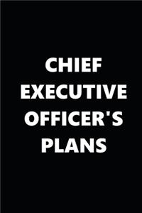 2020 Weekly Planner Funny Humorous Chief Executive Oficer's Plans 134 Pages