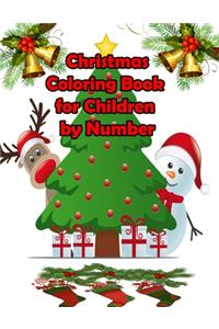 Christmas Coloring Book for Children by Number